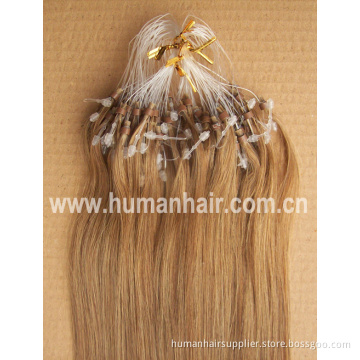 Light Color 100% Remy Brazilian Human Hair, Ring-X Hair Extension